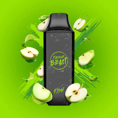 Flavour beast flow 5000 Gusto green apple 20mg/mL disposable( Provincial)