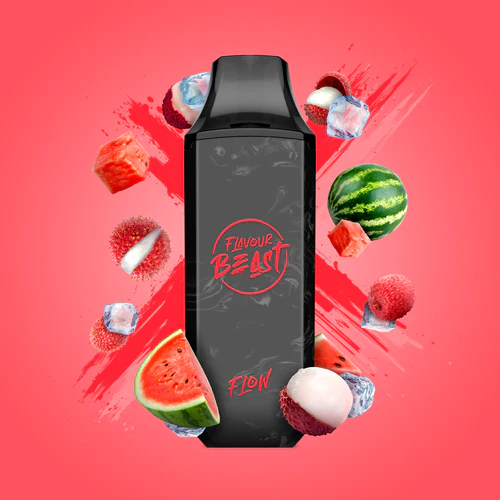 Flavour beast flow 5000 Lit lychee watermelon ice 20mg/mL disposable