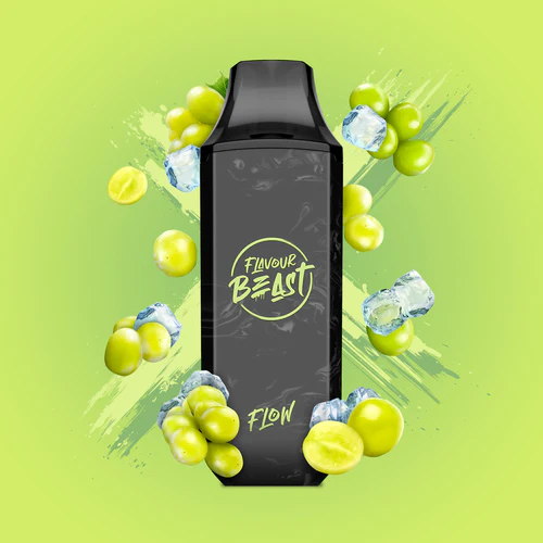 Flavour beast flow 5000 Wild white grape ice 20mg/mL disposable