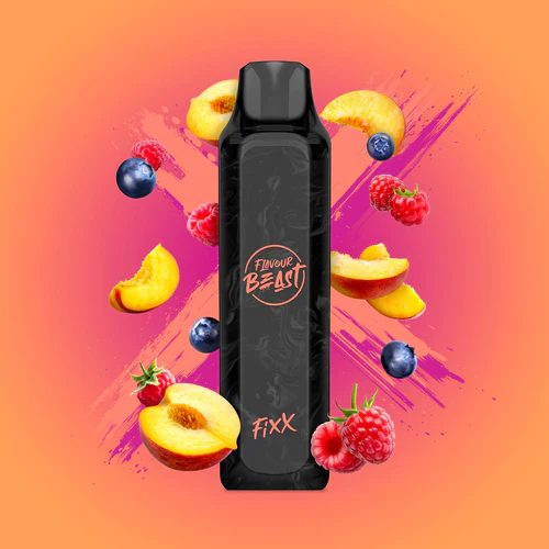 Flavour beast fixx 3000 Packin peach berry 20mg/mL disposable