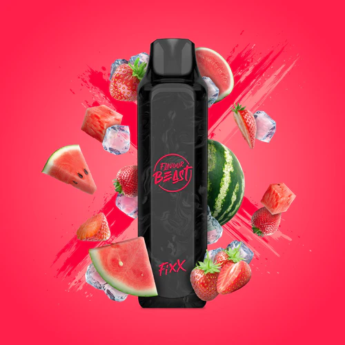 Flavour beast fixx 3000 Savage strawberry watermelon 20mg/mL disposable