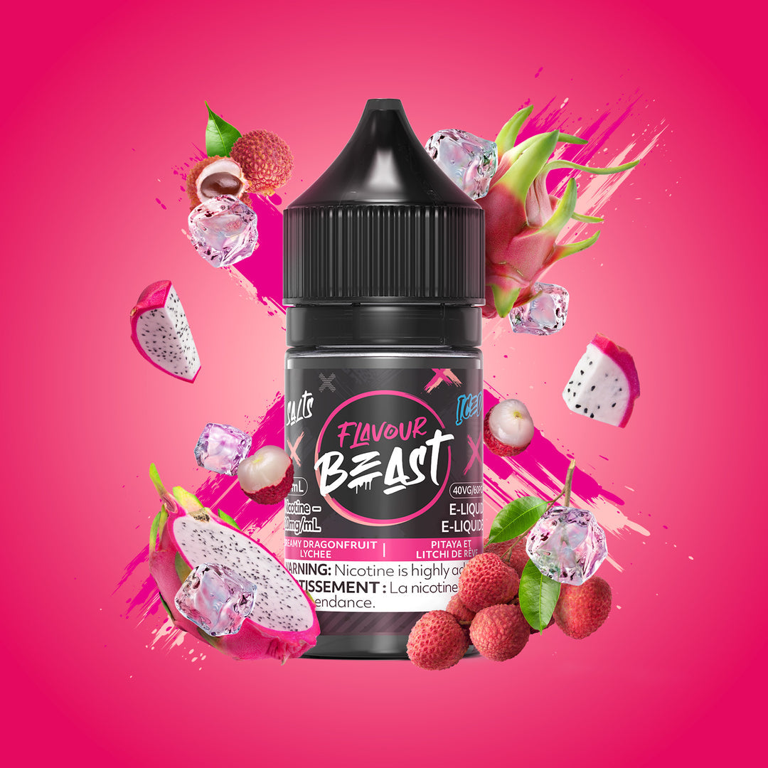 Flavour Beast E-liquid Dreamy Dragonfruit Lychee Iced 10mg/ml 30ml (Provincial)