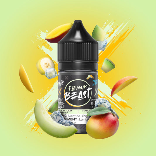 Flavour beast e-liquid Hip honeydew mango iced 10mg/ml 30ml