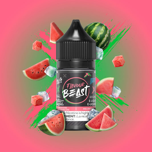 Flavour beast e-liquid Weekend Watermelon Iced 10mg/ml 30ml