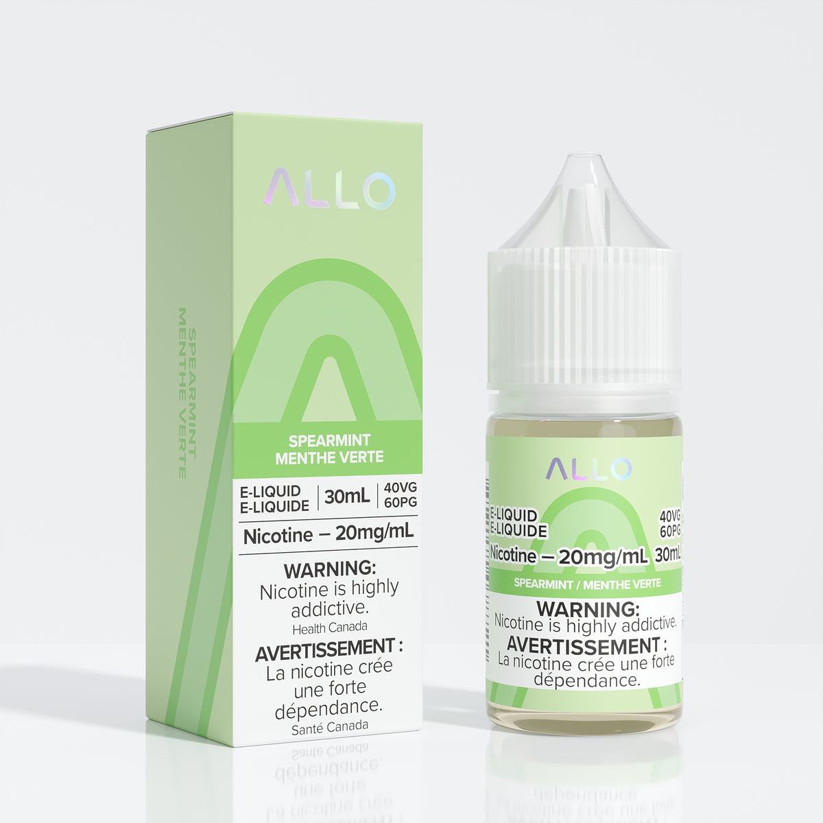 Allo E-Liquid Spearmint 20mg/30mL (Provincial)