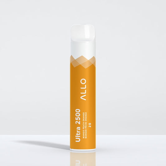 Allo ultra 2500 Mango peach orange 20mg/mL disposable