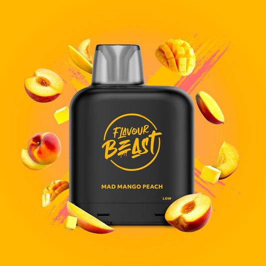 Flavour beast LevelX pod 7k Mad mango peach 20mg/ml