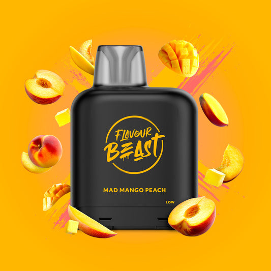 Flavour Beast LevelX Pod 7k Mad Mango Peach 20mg/ml