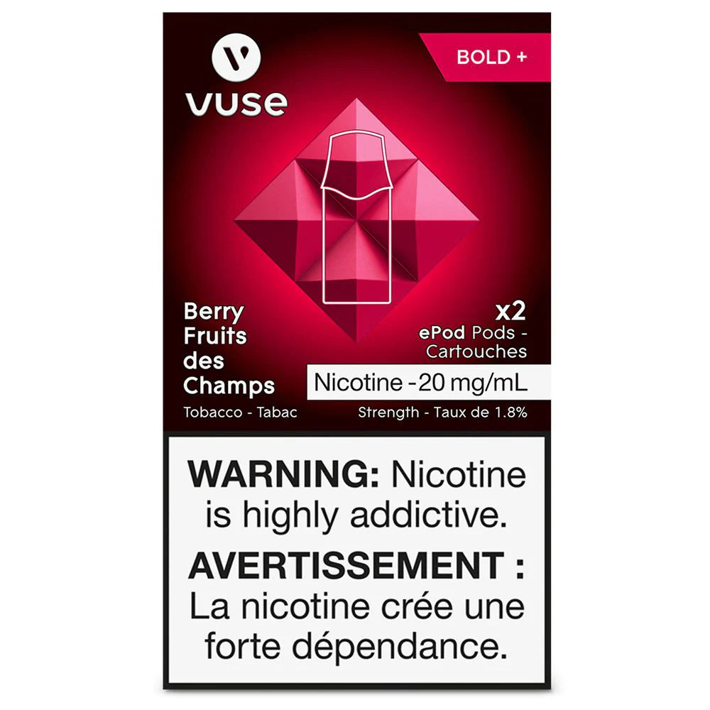 Vuse E-pod Berry Fruits Bold 20mg/mL ×2