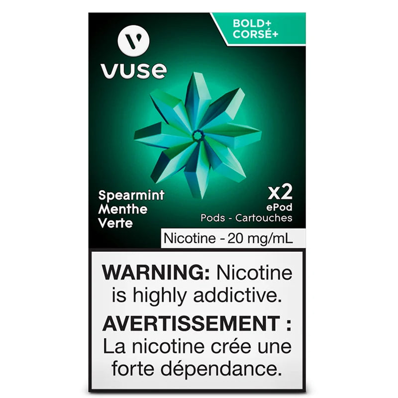 Vuse epod spearmint bold 20mg/mL ×2