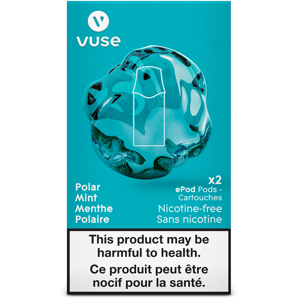 Vuse epod polar mint nicotine free ×2 (Provincial)