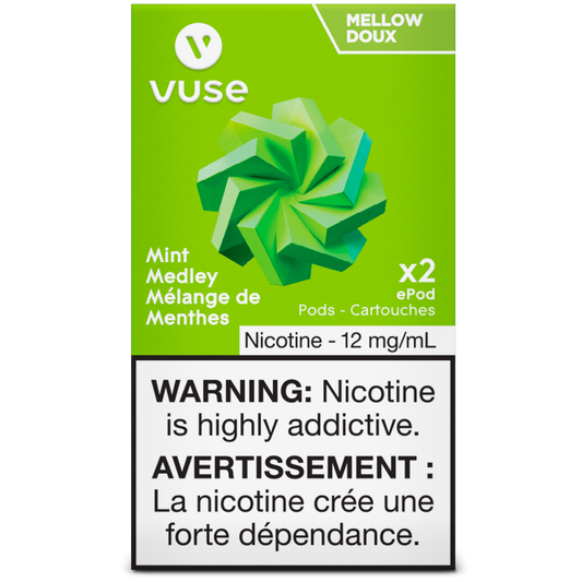 Vuse epod mint medley 12mg/mL ×2