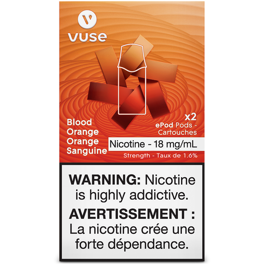 Vuse E-Pod Blood Orange 18mg/mL ×2