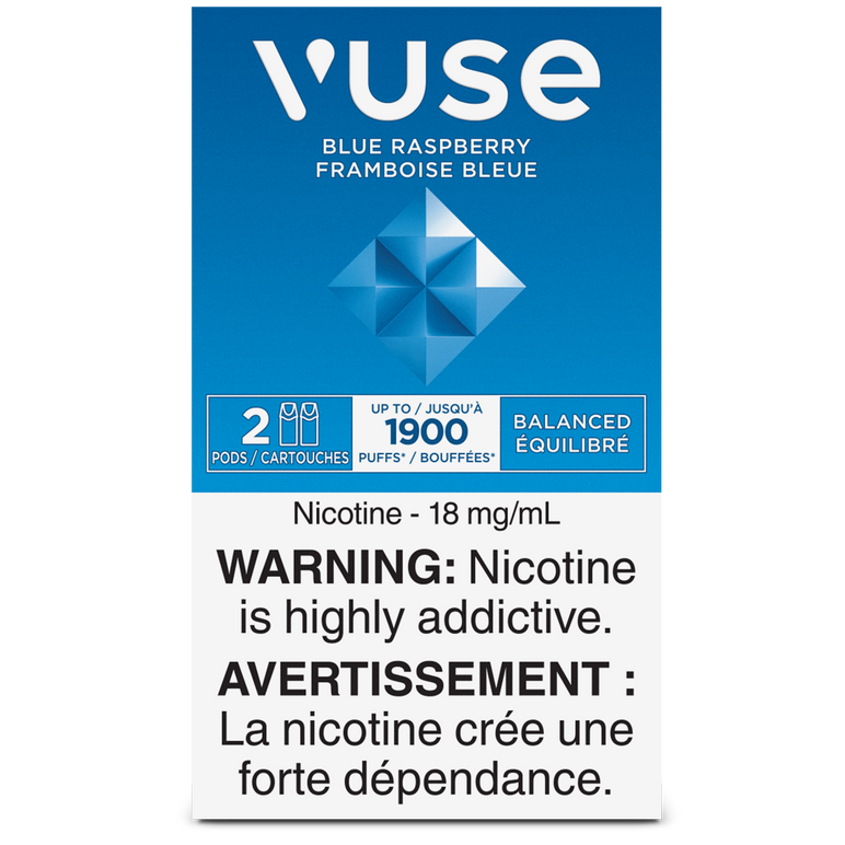 Vuse epod blue raspberry 18mg/ml ×2