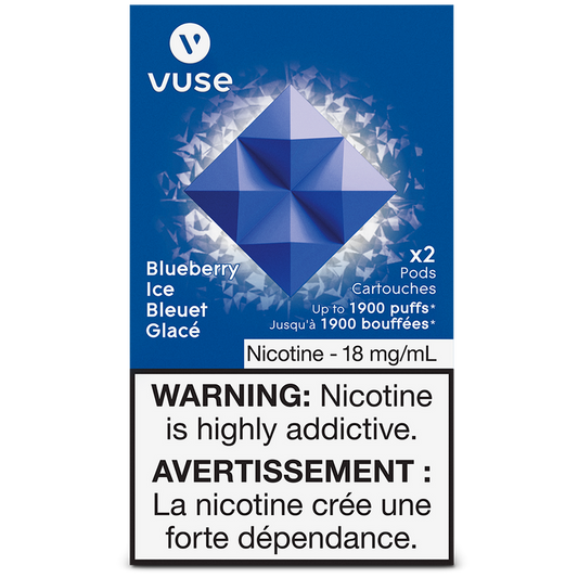 Vuse E-pod Blueberry Ice 18mg/mL x 2