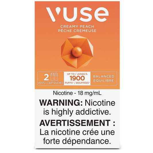 Vuse E-pod Creamy Peach 18mg/ml x2