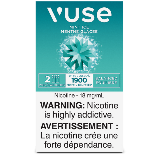 Vuse epod mint ice 18mg/ml  x2