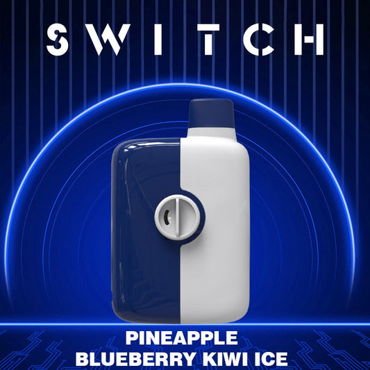 Mr Fog switch 5500 Pineapple blueberry kiwi ice 20mg/mL disposable