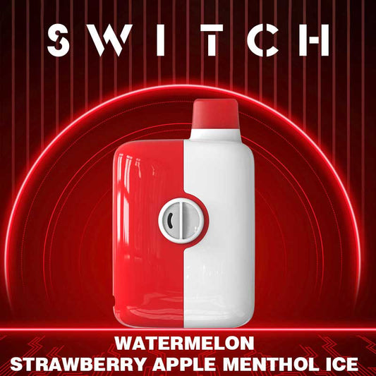 Mr Fog switch 5500 Watermelon strawberry apple menthol ice 20mg/mL disposable