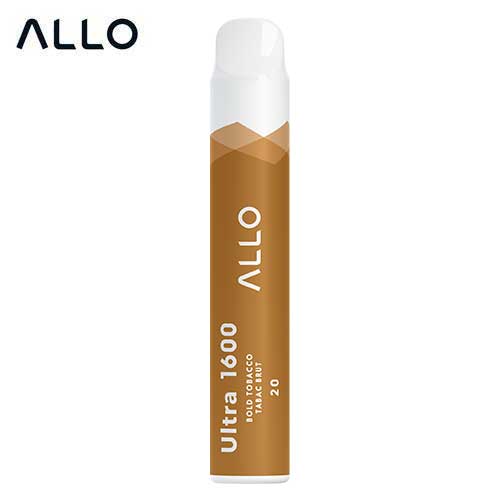 Allo ultra 1600 Bold tobacco 20mg/mL disposable