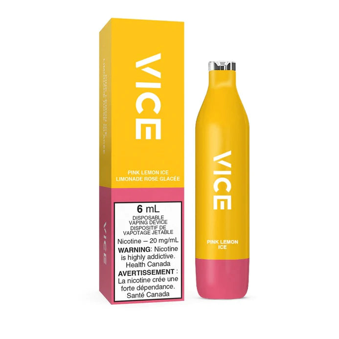 Vice 2500 pink lemon ice 20mg/mL disposable