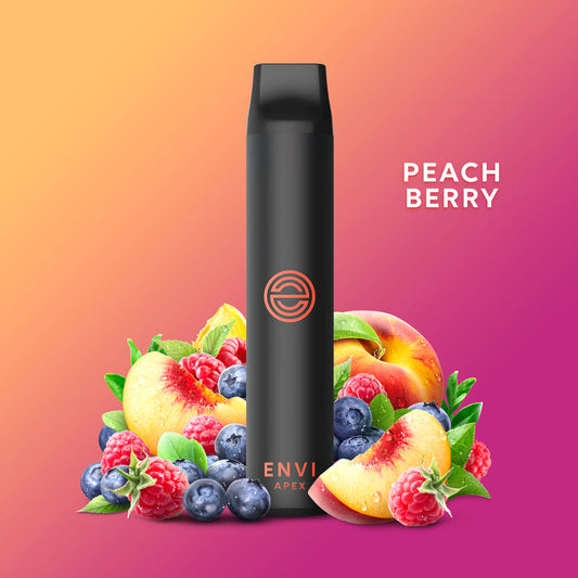 Envi apex peach berry 20mg/ml disposable