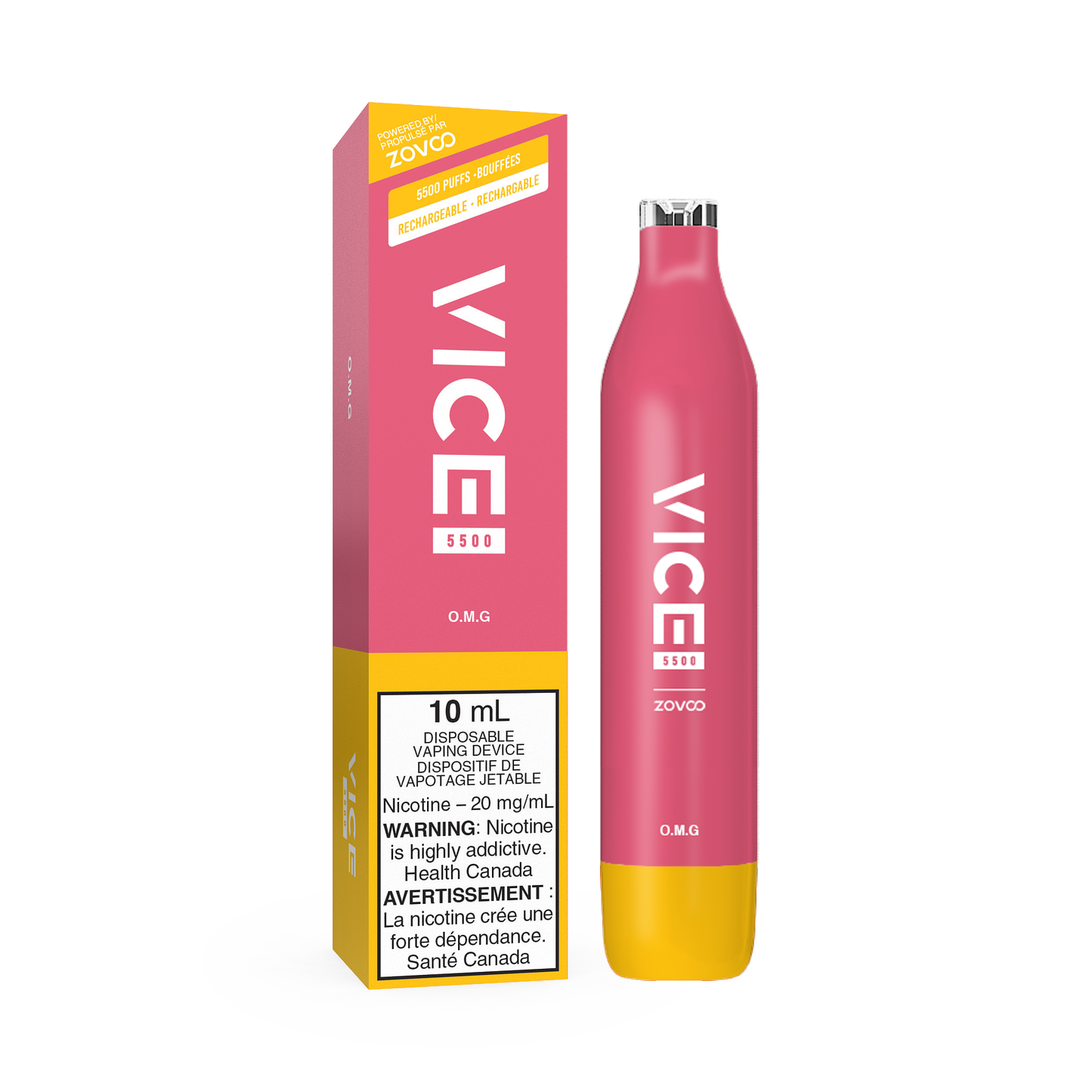 Vice 5500 omg 20mg/ml disposable