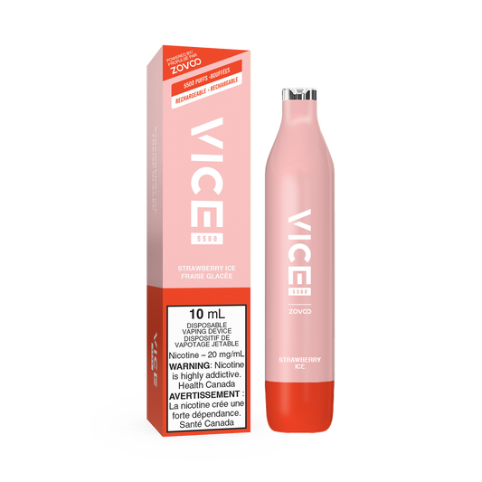 Vice 5500 strawberry ice 20mg/mL disposable