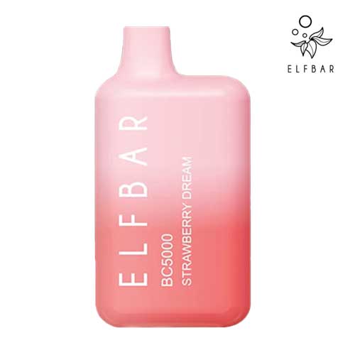 Elf bar BC5000 Strawberry dream 20mg/mL disposable