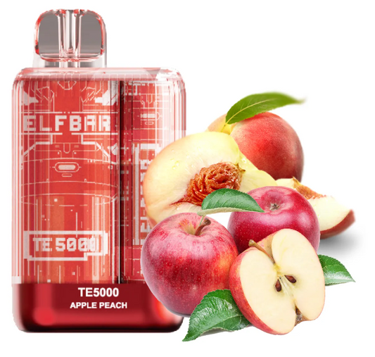 Elf Bar TE5000 Apple peach disposable 20mg/mL disposable