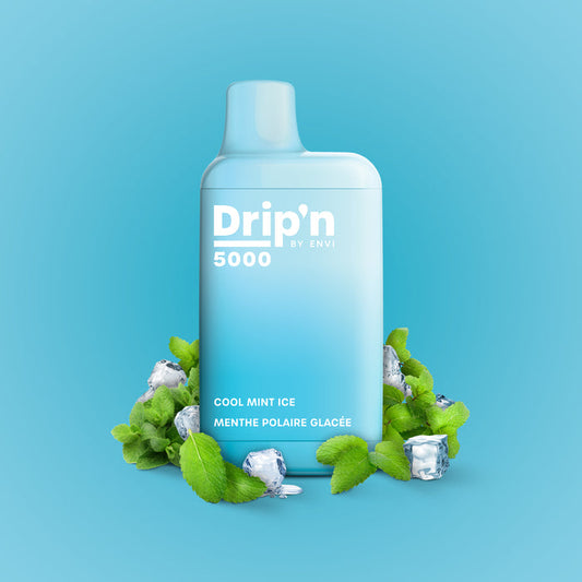Drip’n 5000 Cool mint ice 20mg/mL disposable