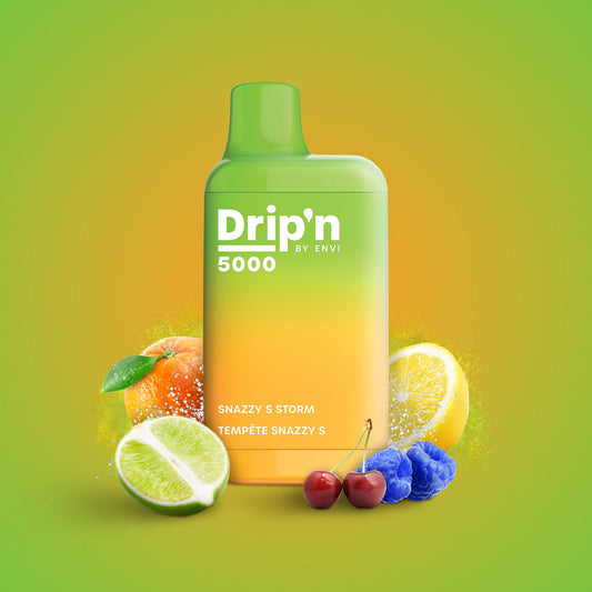 Drip’n 5000 Snazzy s storm 20mg/mL disposable