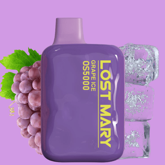 Lost Mary 5000 Grape ice 20mg/mL disposable