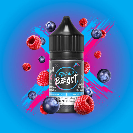 Flavour Beast e-liquid bomb blue razz 20mg/mL 30mL