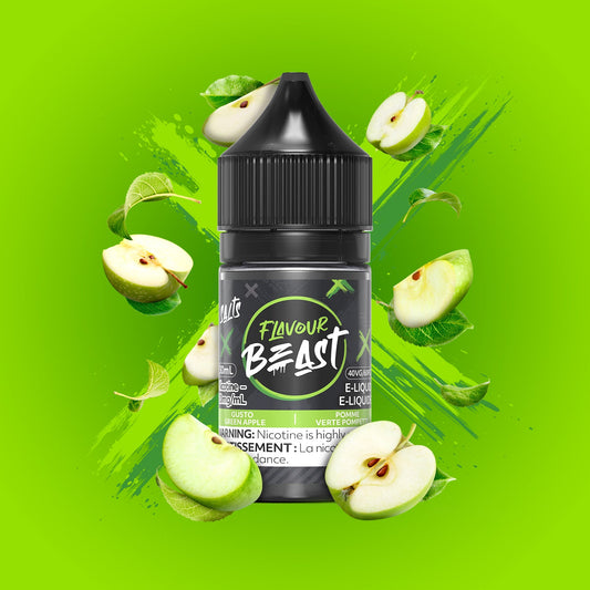 Flavour Beast e-liquid gusto green apple 20mg/mL 30mL