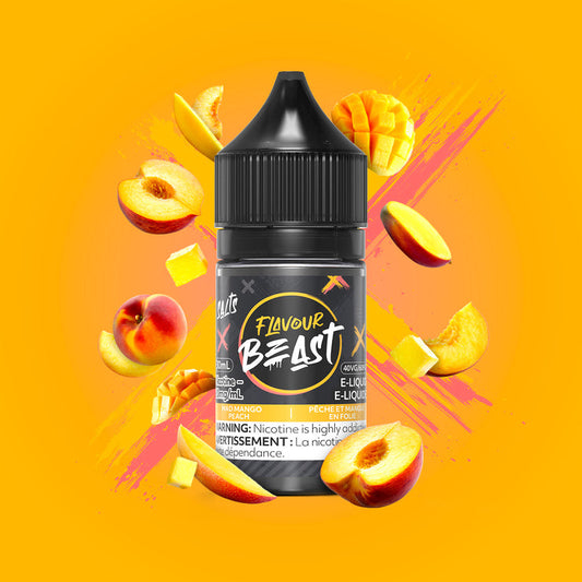 Flavour Beast e-liquid mad mango peach 20mg/mL 30mL(provincial)