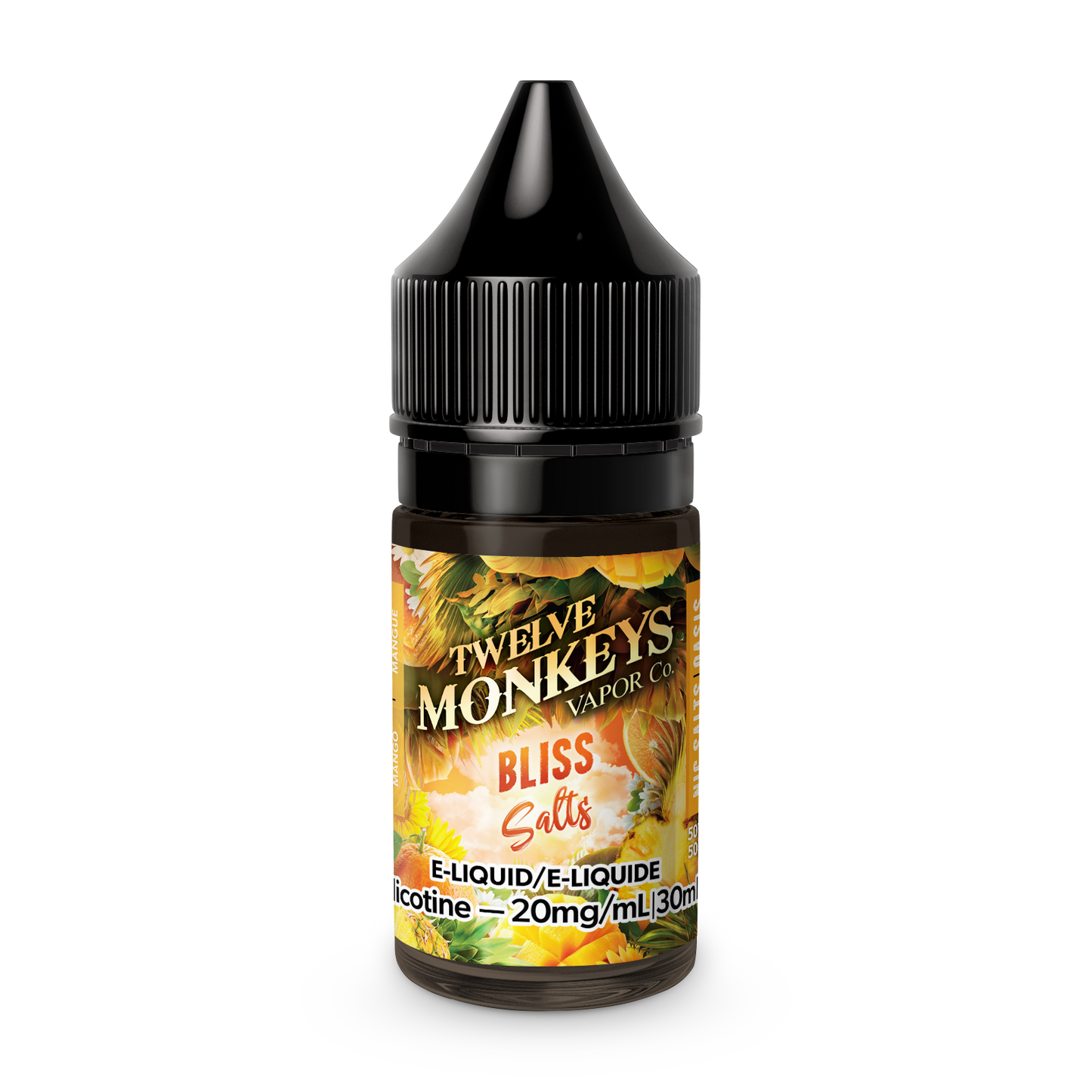 Twelve monkeys e-liquids Bliss salts 10mg/ml 30ml (Provincial)