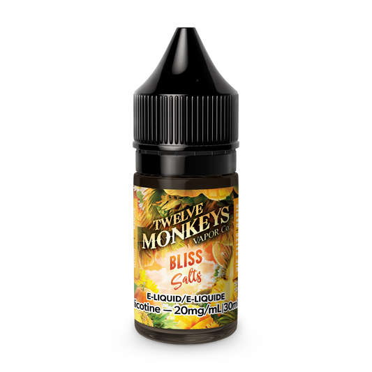 Twelve monkeys bliss salts 20mg/ml 30 ml