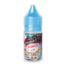 Twelve monkeys e-liquid Ice Age Paradise iced salts 20mg/ml 30mL