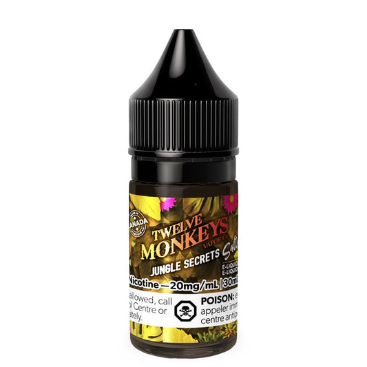 Twelve monkeys e-liquid Jungle secrets 10mg/ml 30ml