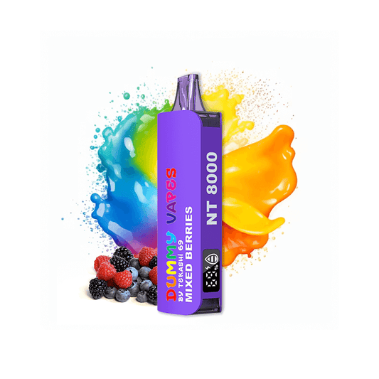 Dummy Vape NT 8000 Mixed Berries 20mg/mL disposable