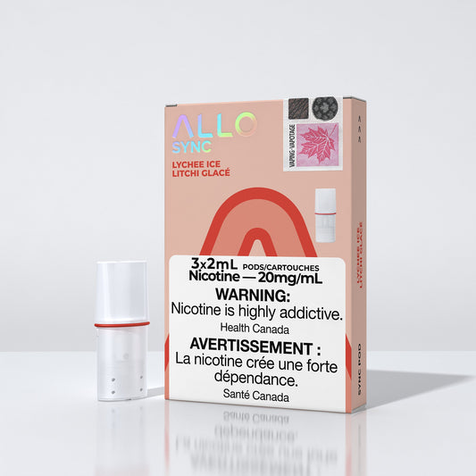 Allo sync lychee ice 20mg/mL pods