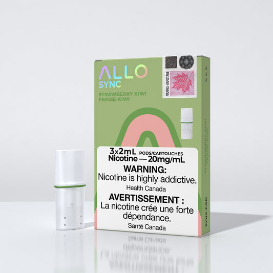 Allo sync strawberry kiwi 20mg/mL pods