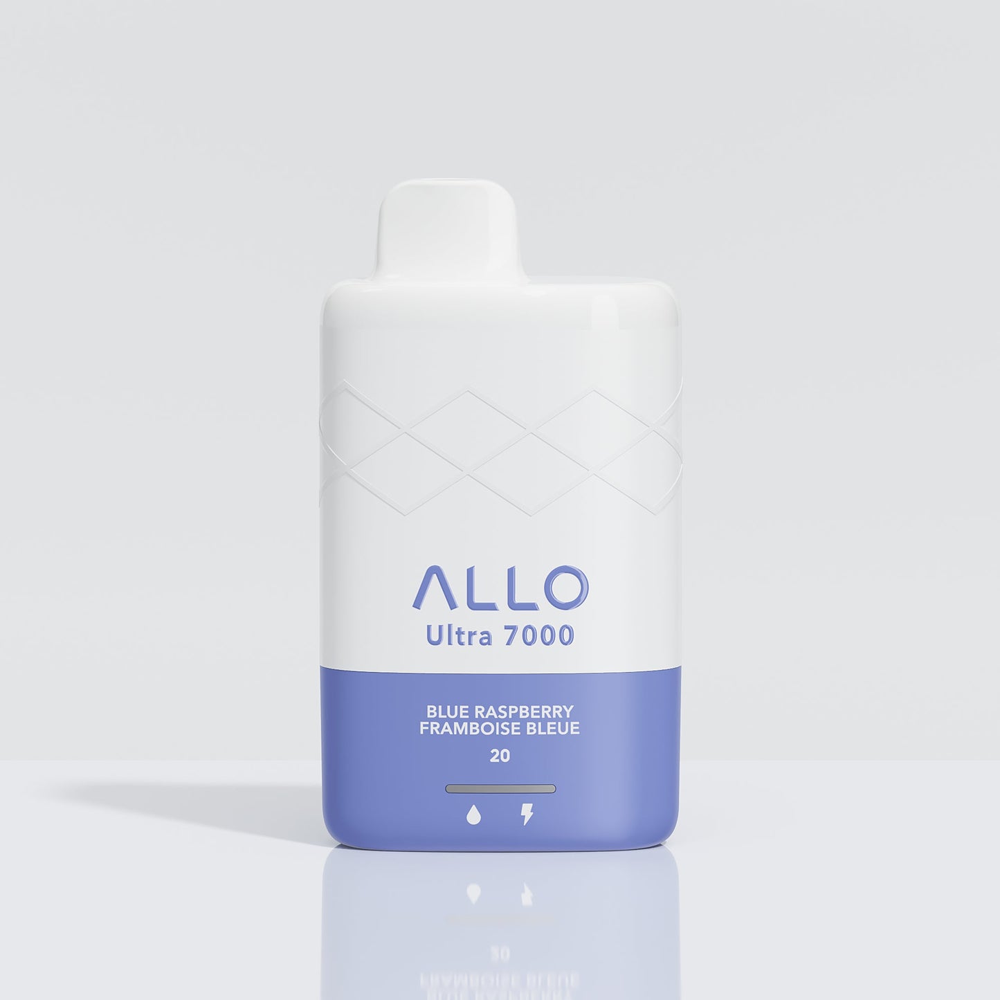 Allo Ultra 7000 Blue Raspberry Lemon 20mg/ml disposable