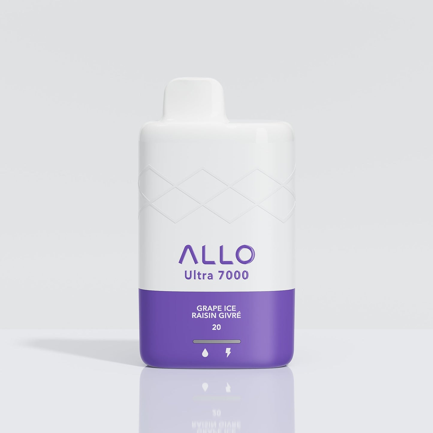 Allo Ultra 7000 Grape Ice 20mg/ml disposable