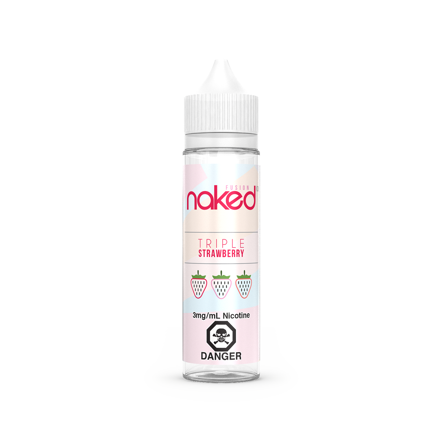 Naked 100 e-liquid Triple Strawberry 3mg/ml 60ml