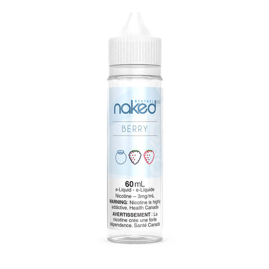 Naked 100 e-liquid Berry menthol 3mg/ml 60ml (Provincial)