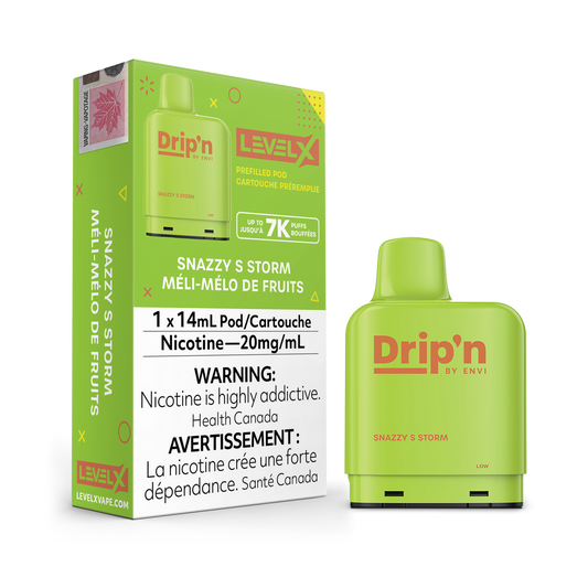 Drip’n LevelX Pod Snazzy S Storm 20mg/ml 14ml