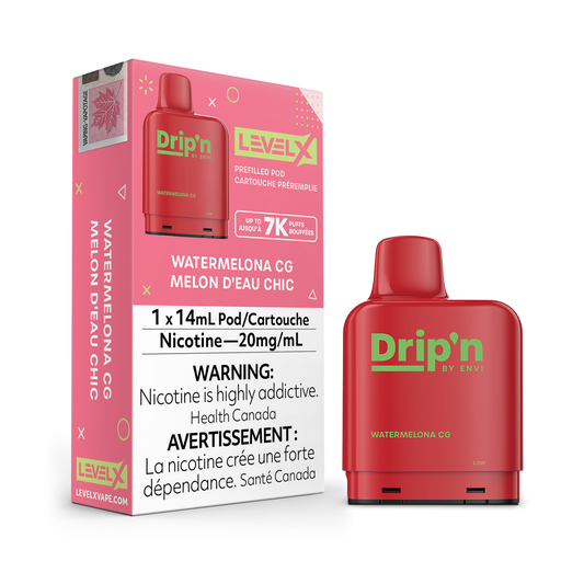 Drip’n LevelX Pod Watermelon CG 20mg/ml 14ml