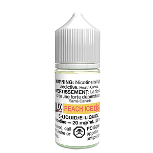 LIX E-liquid Peach Iced 10mg/mL 30mL (Provincial)